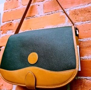 Toledano Leather Shoulder bag Black and tan